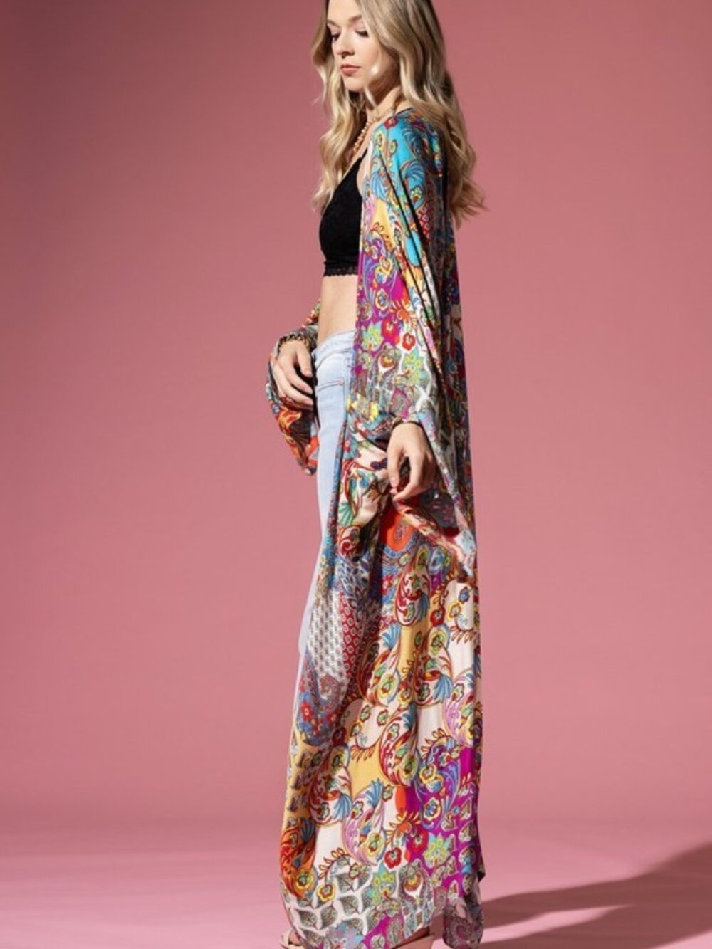 NWT Boutique Item: Valentina Kimono - One Size - Picture 7 of 7